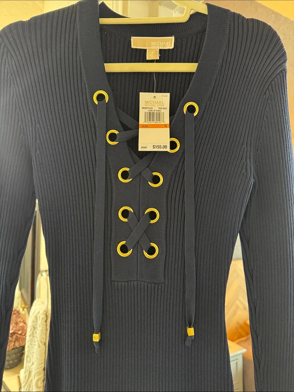 Michael Kors slim ribbed